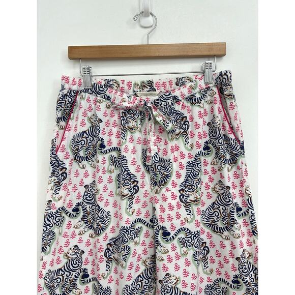 Printfresh Bagheera Tiger Queen Long Sleeve Pants Cotton Pajama Set - Medium - Picture 8 of 14